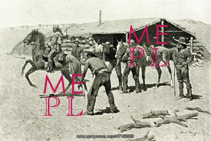  : Changing horses at the Pony Express
