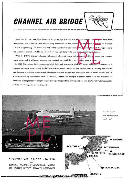 : Channel Air Bridge & Aviation Traders: BUA : Channel Air Bridge & Aviation Traders: BUA