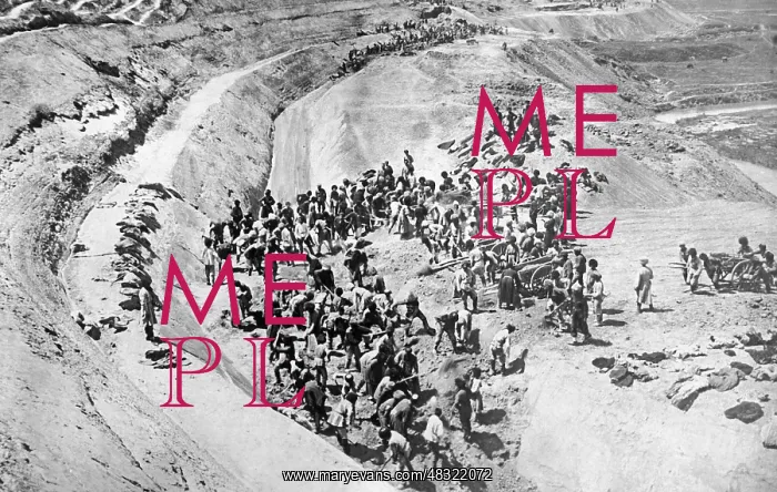 : Channel construction in Dagestan, 1924 : Channel construction in Dagestan, 1924