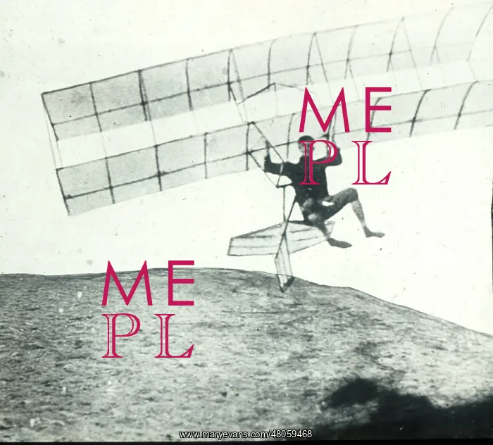 : Chanute biplane glider : Chanute biplane glider