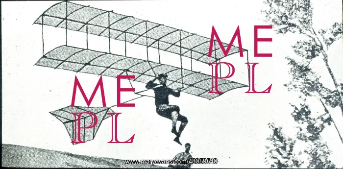 : Chanute biplane glider : Chanute biplane glider