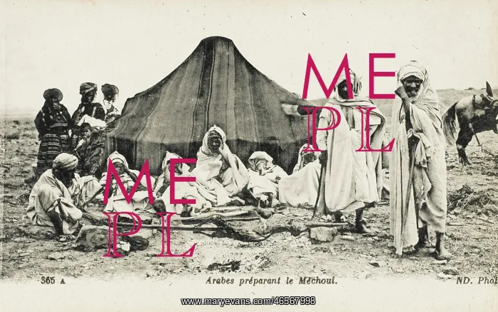 : Chaouis Camp - Algeria - Barbequeing : Chaouis Camp - Algeria - Barbequeing