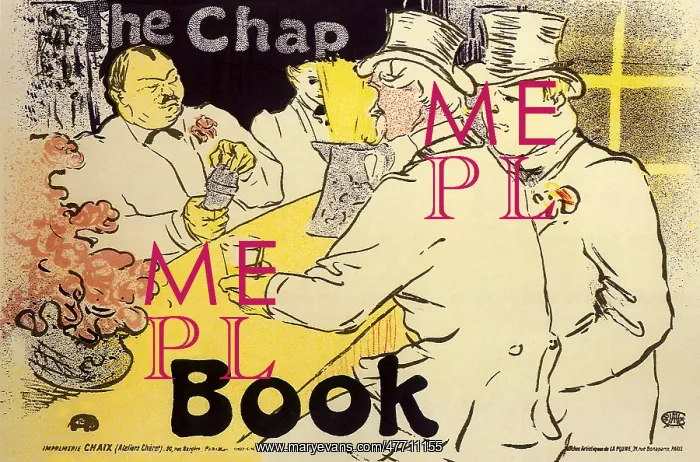 : The Chap Book, by Toulouse-Lautrec : The Chap Book, by Toulouse-Lautrec