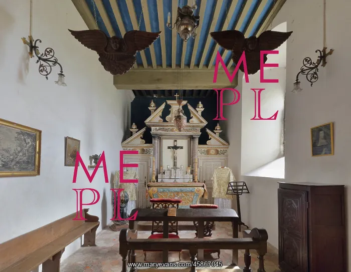 : Chapel, Chateau de Chalais, Chalais, Nouvelle-Aquitaine : Chapel, Chateau de Chalais, Chalais, Nouvelle-Aquitaine