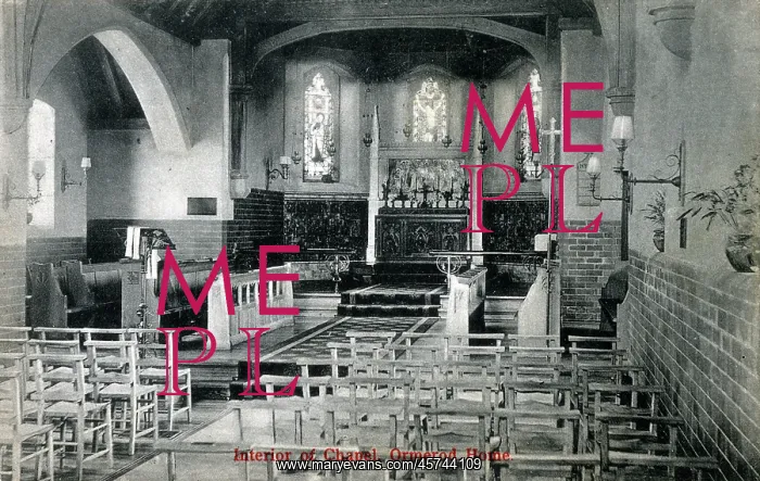 : Chapel interior - Ormerod Children's Convalescent Home : Chapel interior - Ormerod Children's Convalescent Home