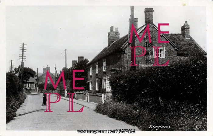 : Chapel Lane, Knighton, Pipe Gate, England : Chapel Lane, Knighton, Pipe Gate, England