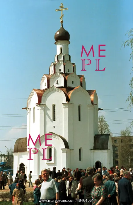 : Chapel in memory of Chernobyl disaster victims, 1998 : Chapel in memory of Chernobyl disaster victims, 1998