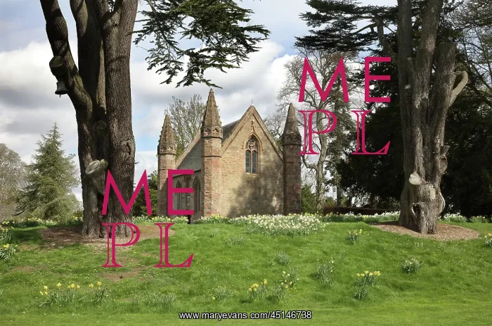 : Chapel, Moot Hill, Scone Palace, Perthshire, Scotland : Chapel, Moot Hill, Scone Palace, Perthshire, Scotland