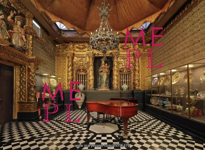 : Chapel Room, Maricel Museum, Sitges, Catalonia, Spain : Chapel Room, Maricel Museum, Sitges, Catalonia, Spain