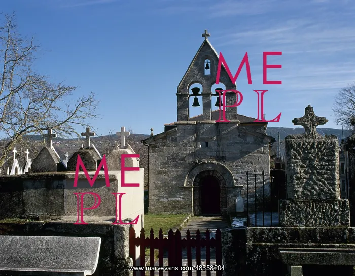 : Chapel of Saint Thecla of Abeleda. Galicia. Spain