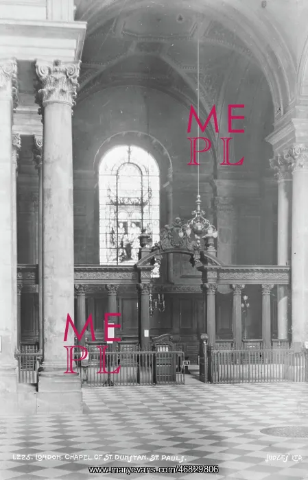 : Chapel of St. Dunstan, St. Paul's Cathedral : Chapel of St. Dunstan, St. Paul's Cathedral