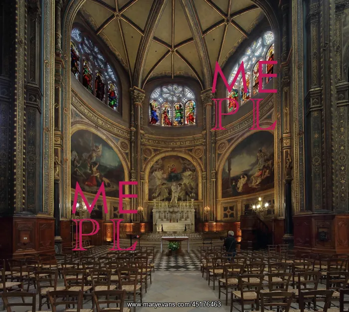  : Chapel of the Virgin, Eglise Saint-Eustache, Paris, France