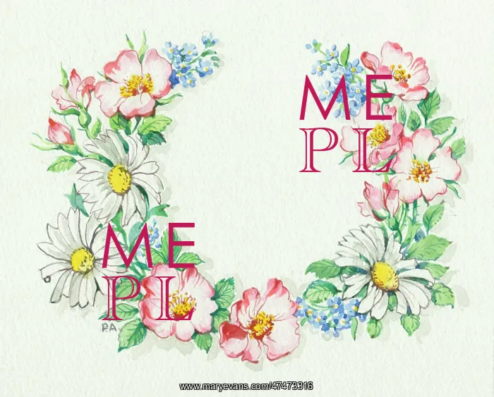  : Chaplet of flowers