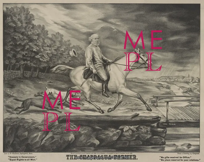 : The Chappaqua Farmer, a 1872 campaign print : The Chappaqua Farmer, a 1872 campaign print