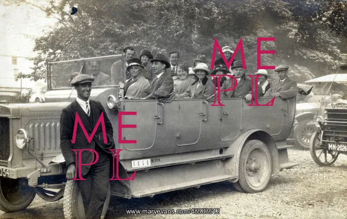 : Charabanc Outing, Douglas, Isle of Man : Charabanc Outing, Douglas, Isle of Man