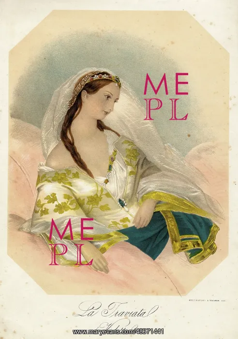 : Character from La Traviata -- Violetta : Character from La Traviata -- Violetta