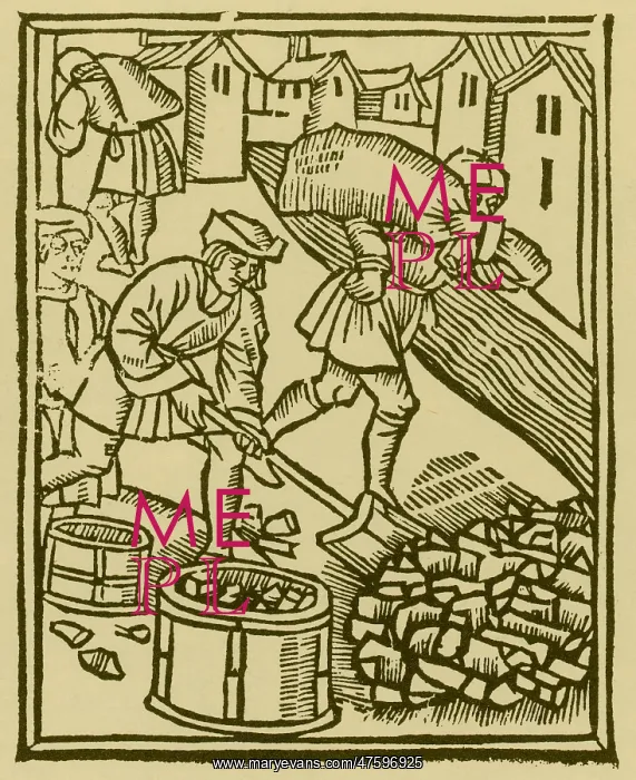 : Charcoal Burners, Medieval Tradesmen : Charcoal Burners, Medieval Tradesmen