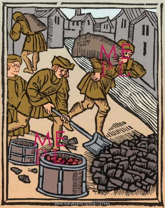  : Charcoal Burners, Medieval Tradesmen