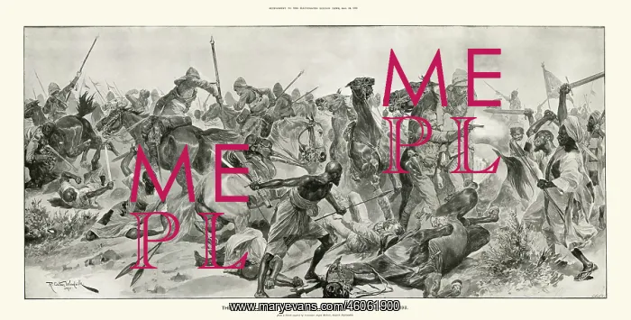 : The Charge of the 21st Lancers at Omdurman : The Charge of the 21st Lancers at Omdurman