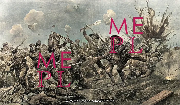 : A charge of the Canadians at Ypres : A charge of the Canadians at Ypres