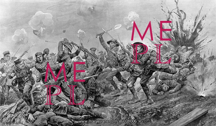 : A charge of the Canadians at Ypres : A charge of the Canadians at Ypres