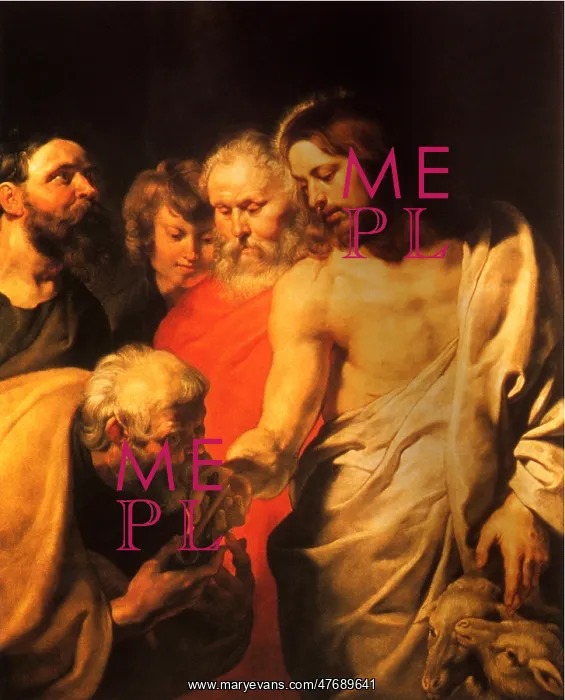 : Charge to Peter, by Rubens : Charge to Peter, by Rubens