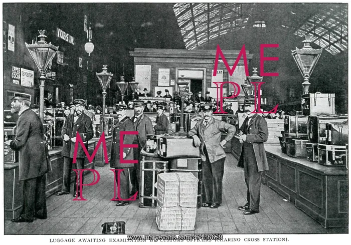 : Charing Cross, Custom Officers 1900 : Charing Cross, Custom Officers 1900