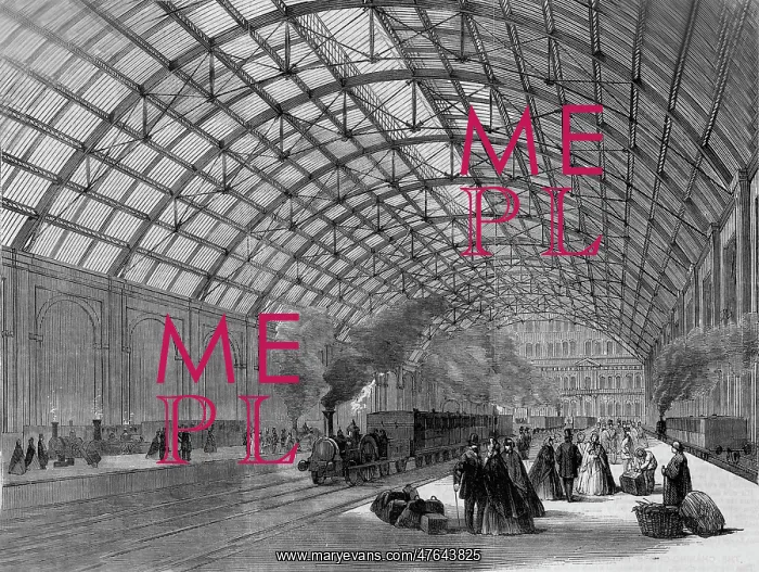 : Charing Cross Station 1863 : Charing Cross Station 1863