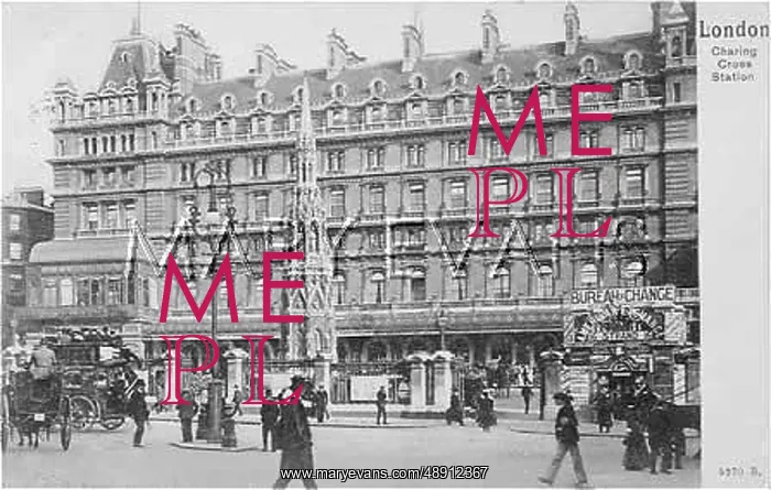 : CHARING X STN IN 1905 : CHARING X STN IN 1905