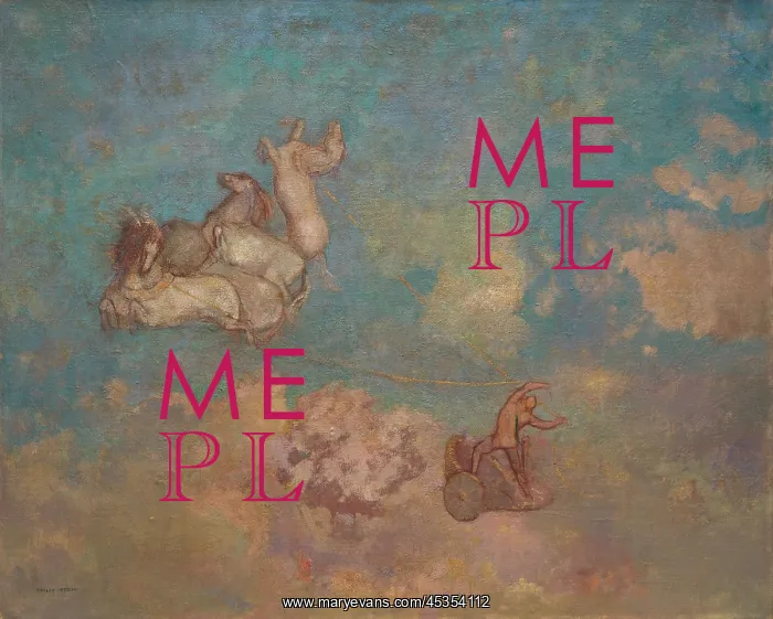 : The Chariot of Apollo, by Odilon Redon, 1905-16 : The Chariot of Apollo, by Odilon Redon, 1905-16