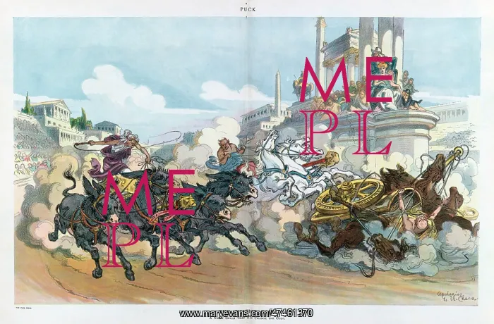: The chariot race : The chariot race