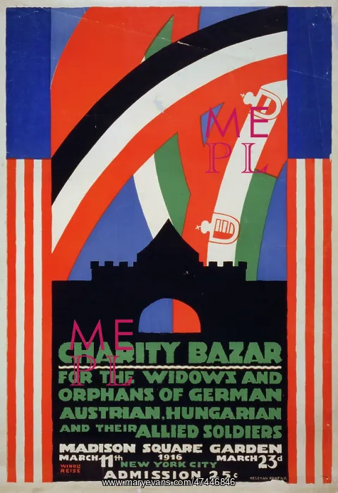 : Charity bazar i.e. bazaar for the widows and orphans of Ger : Charity bazar i.e. bazaar for the widows and orphans of Ger