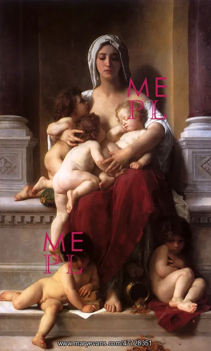 : Charity, by Bouguereau