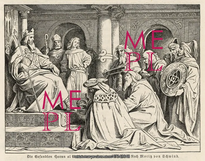 : CHARLEMAGNE AND CALIPH : CHARLEMAGNE AND CALIPH