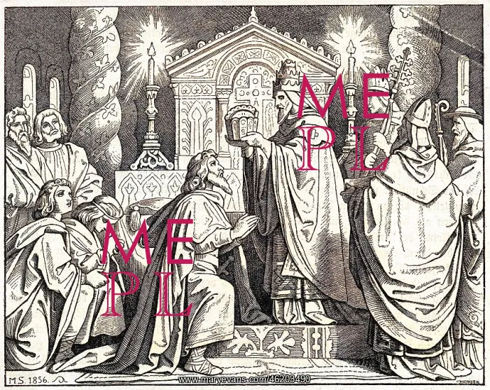 : CHARLEMAGNE CROWNED : CHARLEMAGNE CROWNED