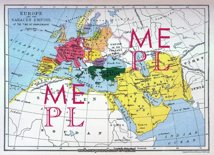 : CHARLEMAGNE ERA MAP : CHARLEMAGNE ERA MAP