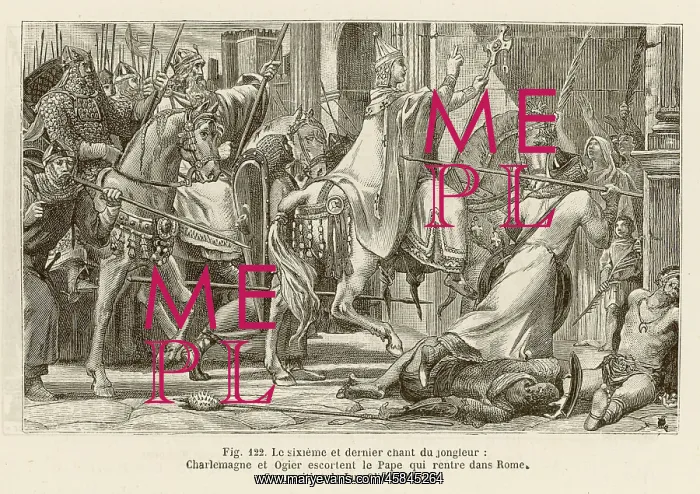 : CHARLEMAGNE ESCORTS POPE : CHARLEMAGNE ESCORTS POPE