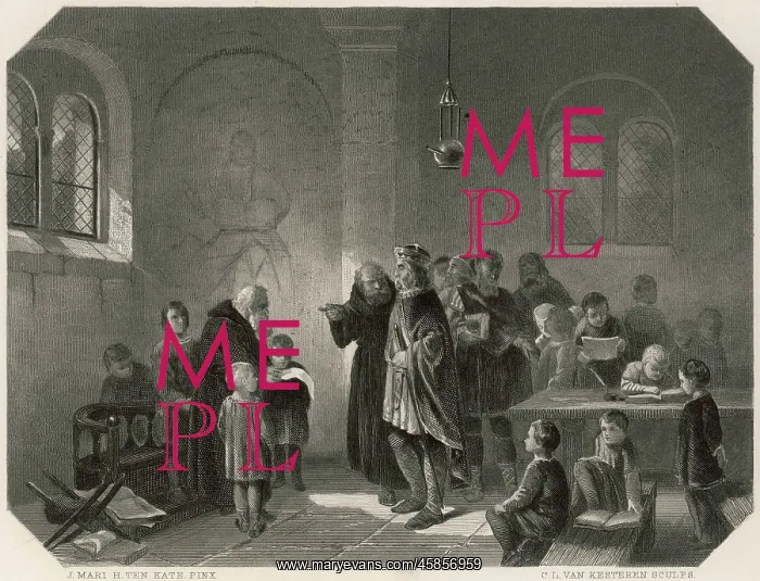: CHARLEMAGNE AT SCHOOL : CHARLEMAGNE AT SCHOOL