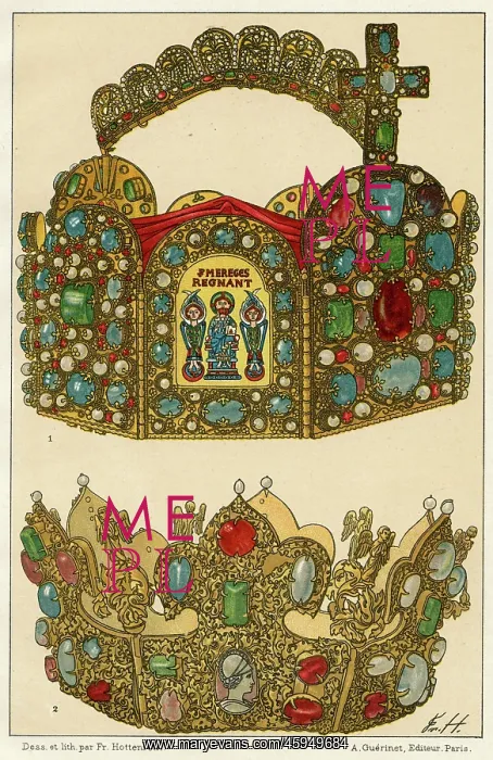 : Charlemagne's Crown and Crown of St. Cunigunde : Charlemagne's Crown and Crown of St. Cunigunde