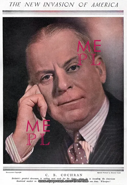 : Charles B. Cochran : Charles B. Cochran