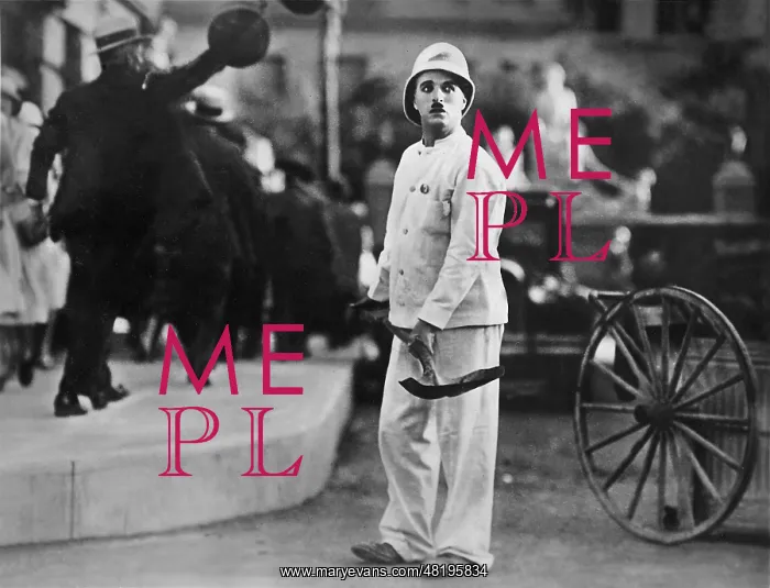 : Charles Chaplin in City Lights, 1931 : Charles Chaplin in City Lights, 1931