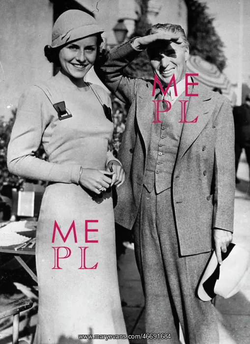 : Charles Chaplin and Paulette Goddard : Charles Chaplin and Paulette Goddard