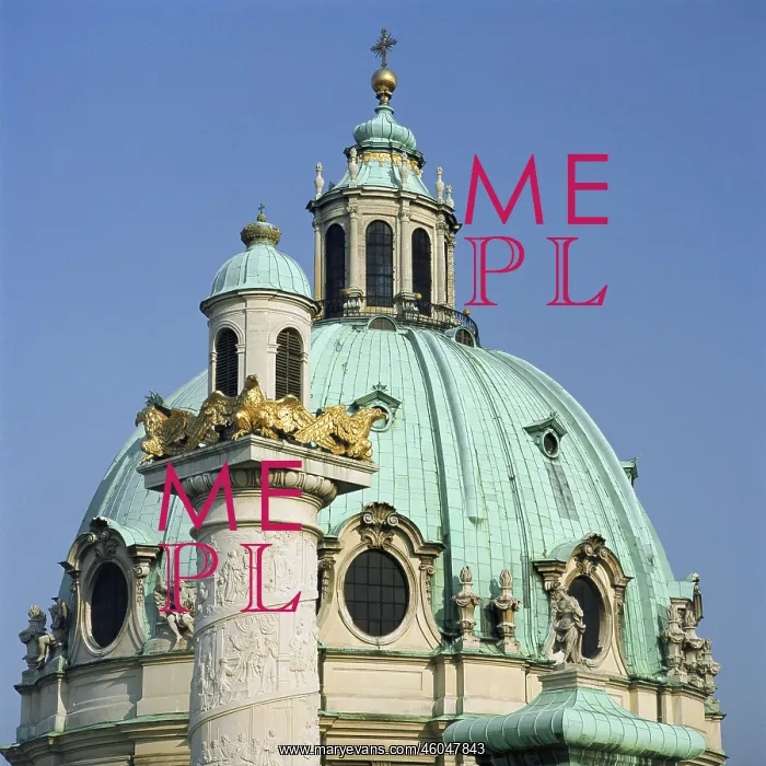 : Charles church in Vienna : Charles church in Vienna