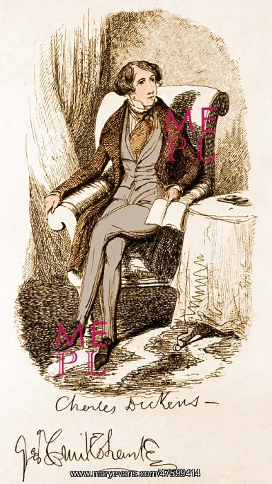 : Charles Dickens, English Author : Charles Dickens, English Author
