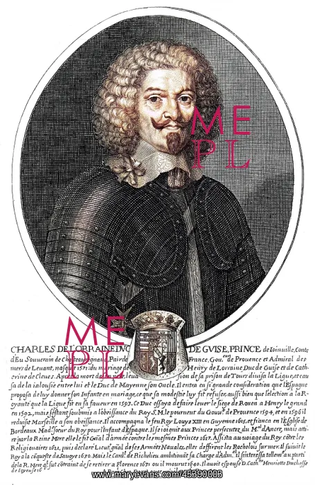  : CHARLES DUC DE GUISE - 1