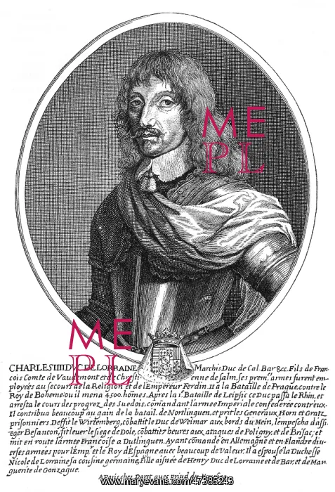 : CHARLES DUC LORRAINE : CHARLES DUC LORRAINE