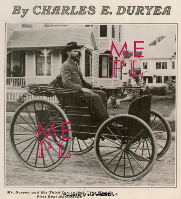 : Charles Edgar Duryea 1862-1938 in his third ? : Charles Edgar Duryea 1862-1938 in his third ?