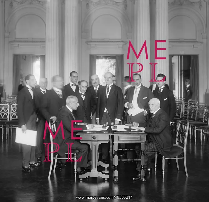 : Charles Evans Hughes (center standing) presides : Charles Evans Hughes (center standing) presides
