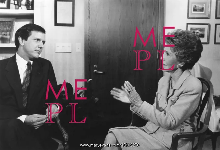 : Charles Gibson interviews First Lady Nancy Reagan : Charles Gibson interviews First Lady Nancy Reagan