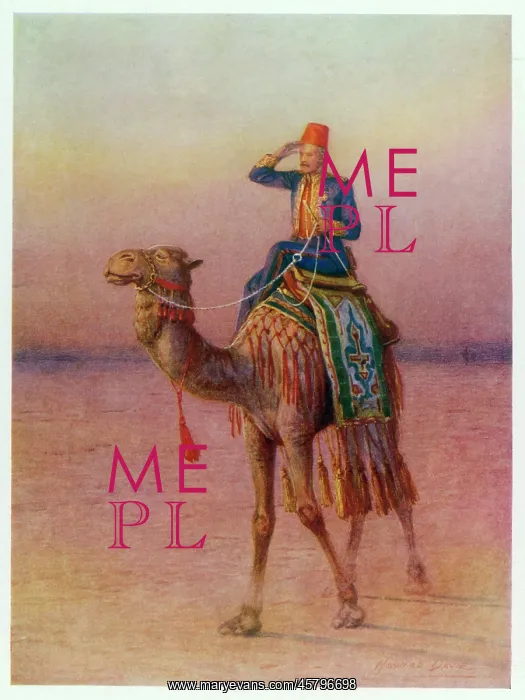 : Charles Gordon on camel : Charles Gordon on camel